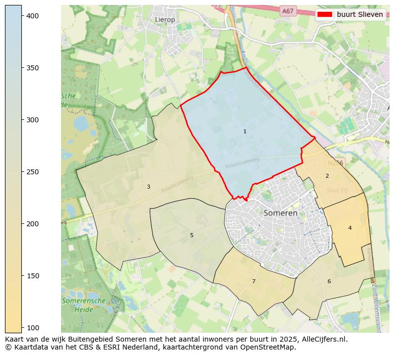 Afbeelding van de buurt Slieven op de kaart.