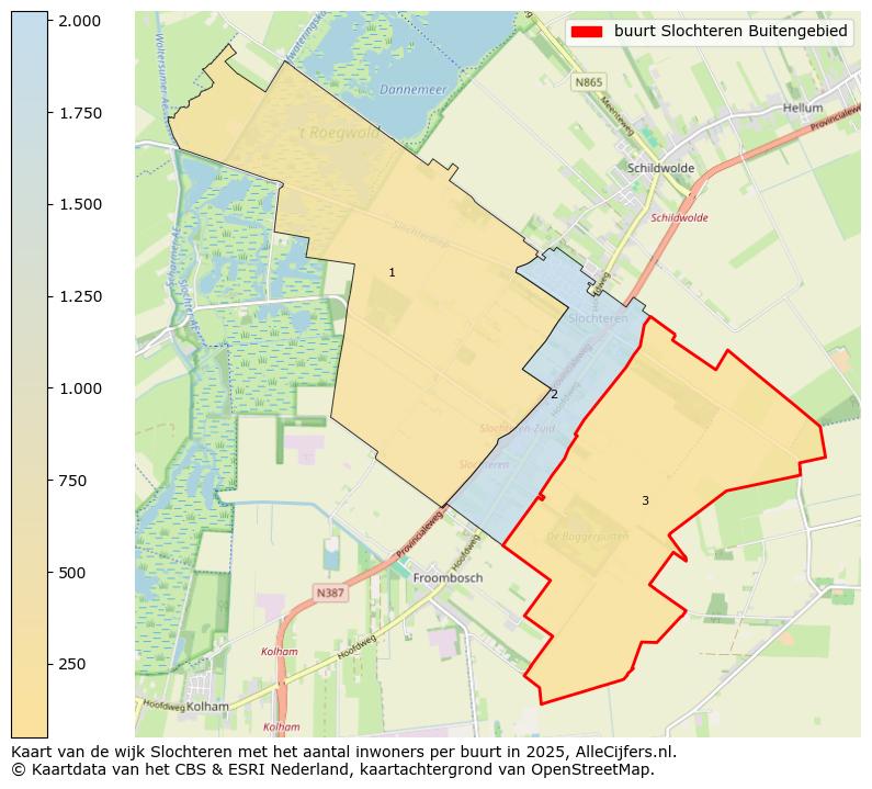 Afbeelding van de buurt Slochteren Buitengebied op de kaart.