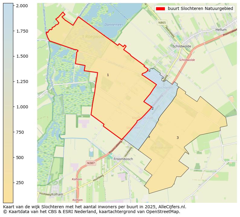 Afbeelding van de buurt Slochteren Natuurgebied op de kaart.