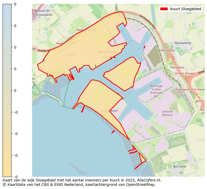 Afbeelding van de buurt Sloegebied op de kaart.