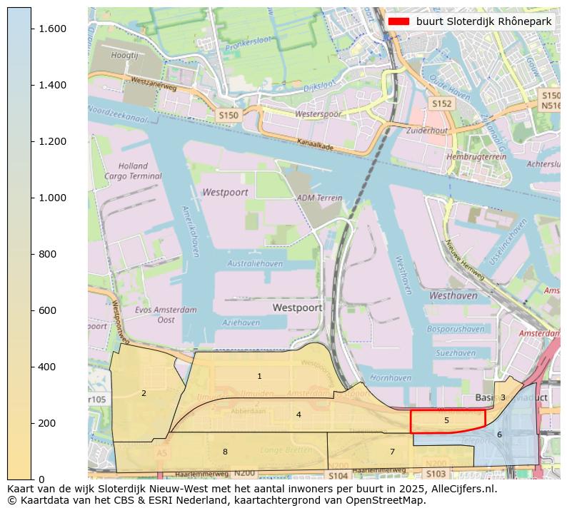 Afbeelding van de buurt Sloterdijk Rhônepark op de kaart.