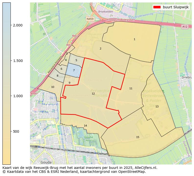 Afbeelding van de buurt Sluipwijk op de kaart.