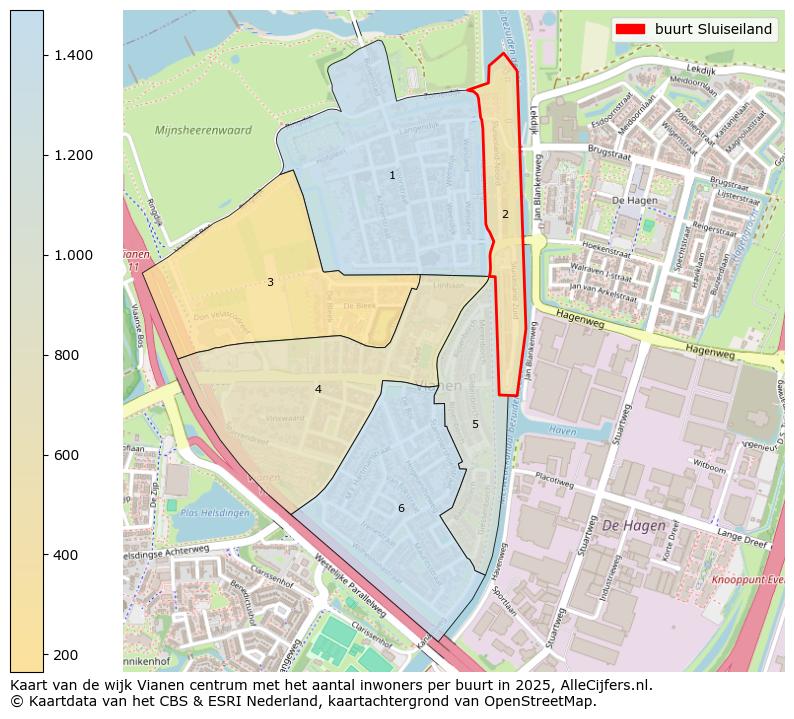 Afbeelding van de buurt Sluiseiland op de kaart.