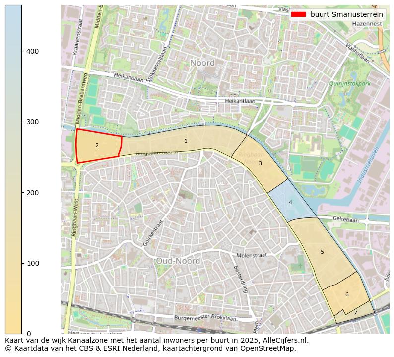 Afbeelding van de buurt Smariusterrein op de kaart.