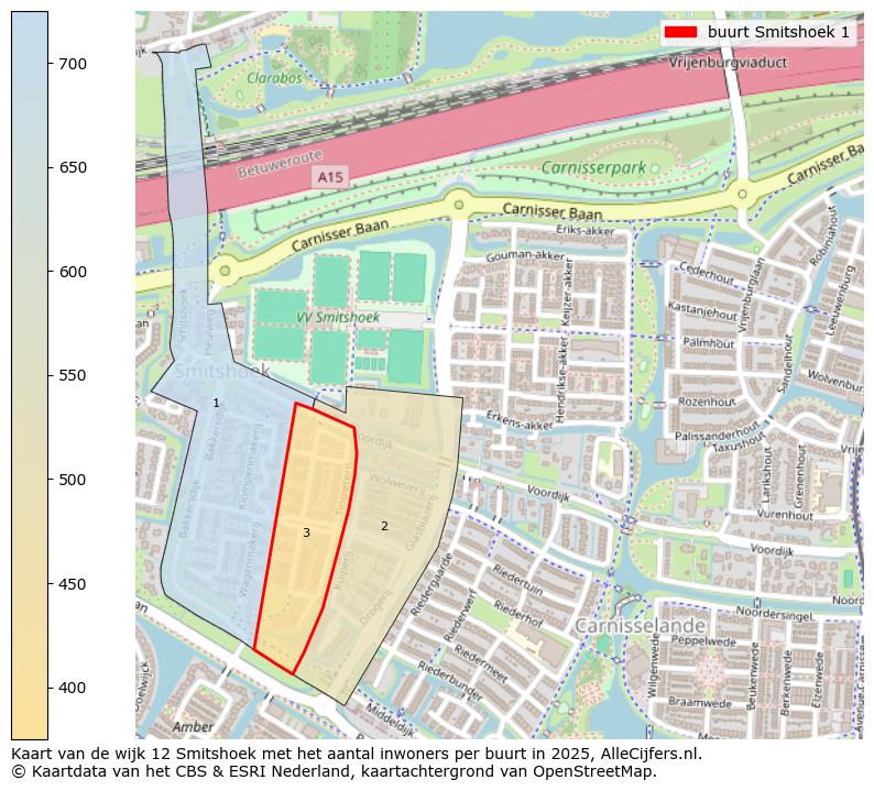 Afbeelding van de buurt Smitshoek 1 op de kaart.