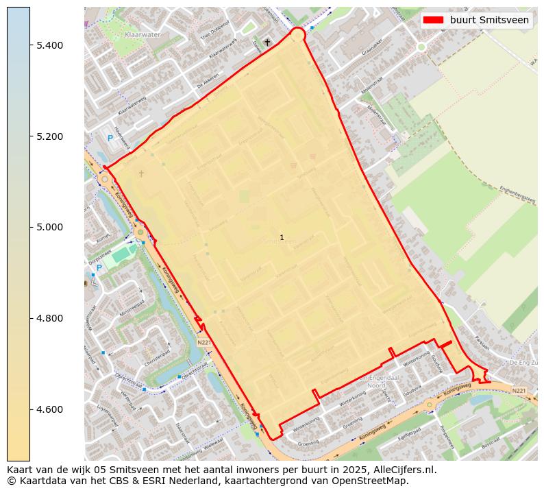 Afbeelding van de buurt Smitsveen op de kaart.