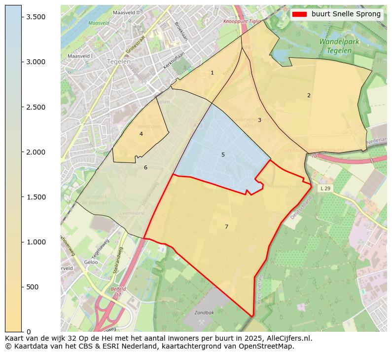 Afbeelding van de buurt Snelle Sprong op de kaart.