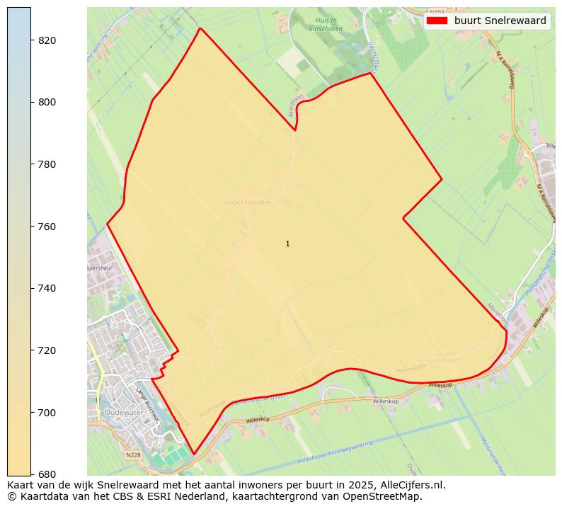 Afbeelding van de buurt Snelrewaard op de kaart.