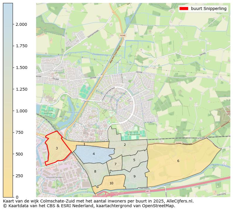 Afbeelding van de buurt Snipperling op de kaart.