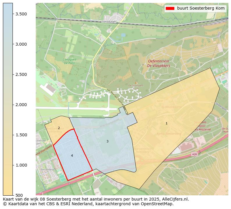 Afbeelding van de buurt Soesterberg Kom op de kaart.