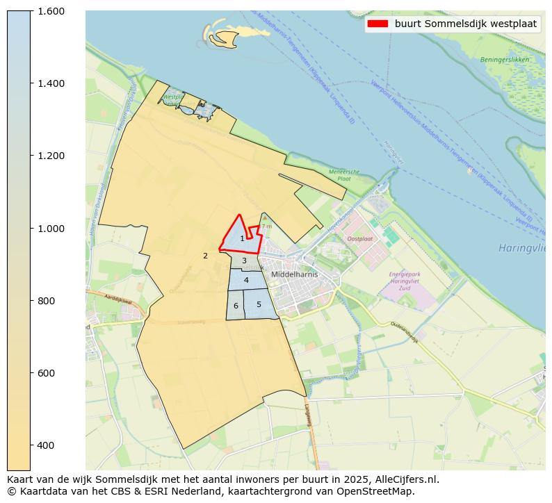 Afbeelding van de buurt Sommelsdijk westplaat op de kaart.