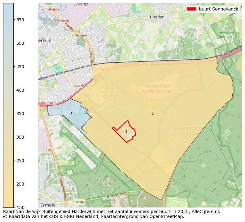 Afbeelding van de buurt Sonnevanck op de kaart.