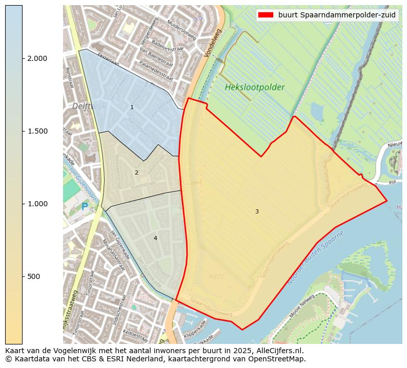 Afbeelding van de buurt Spaarndammerpolder-zuid op de kaart.