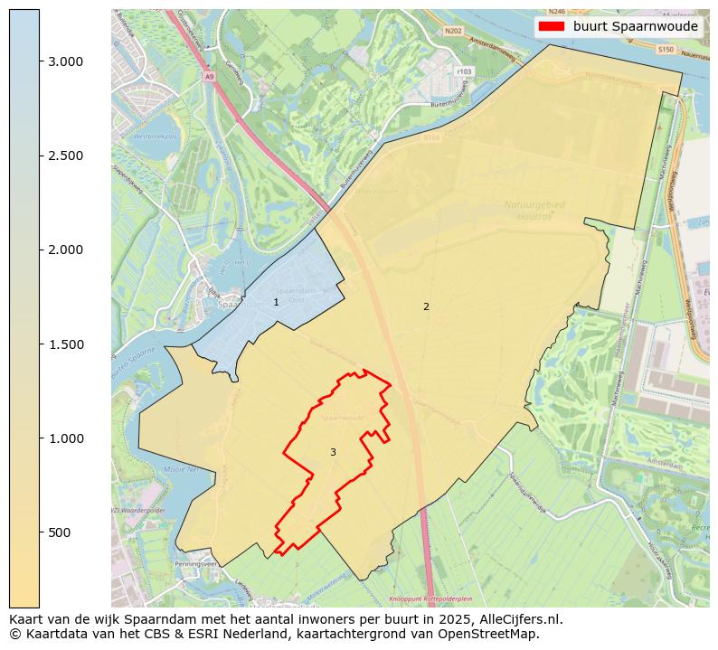 Afbeelding van de buurt Spaarnwoude op de kaart.