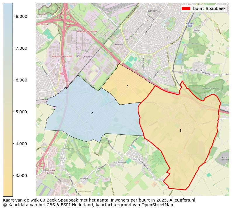 Afbeelding van de buurt Spaubeek op de kaart.