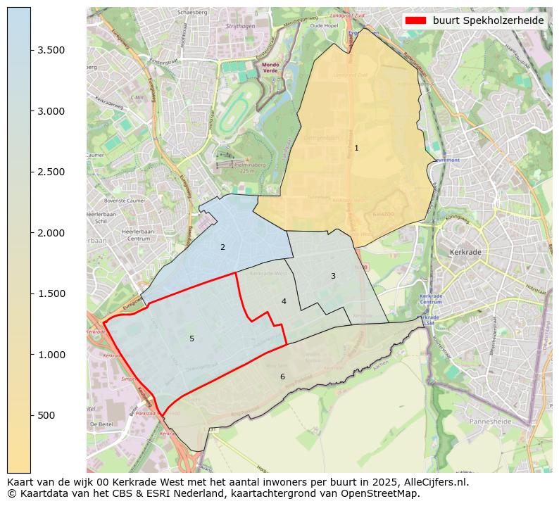 Afbeelding van de buurt Spekholzerheide op de kaart.