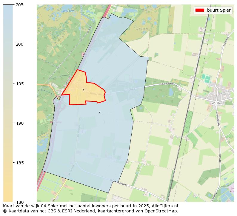 Afbeelding van de buurt Spier op de kaart.