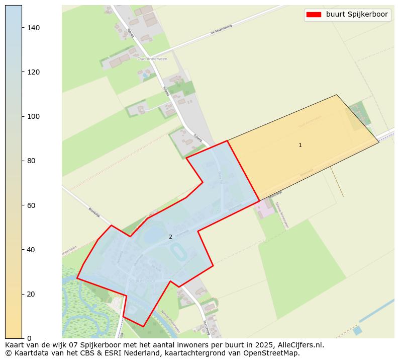 Afbeelding van de buurt Spijkerboor op de kaart.