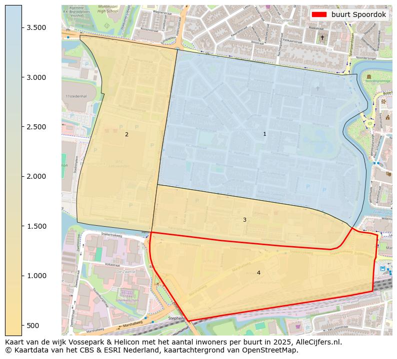 Afbeelding van de buurt Spoordok op de kaart.