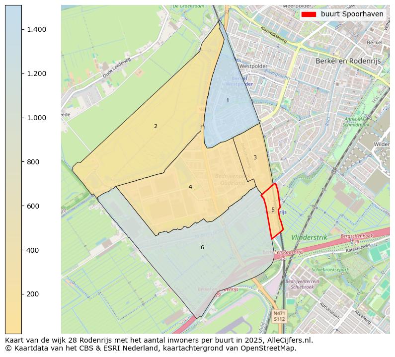 Afbeelding van de buurt Spoorhaven op de kaart.