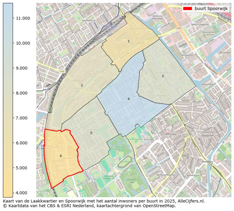 Afbeelding van de buurt Spoorwijk op de kaart.
