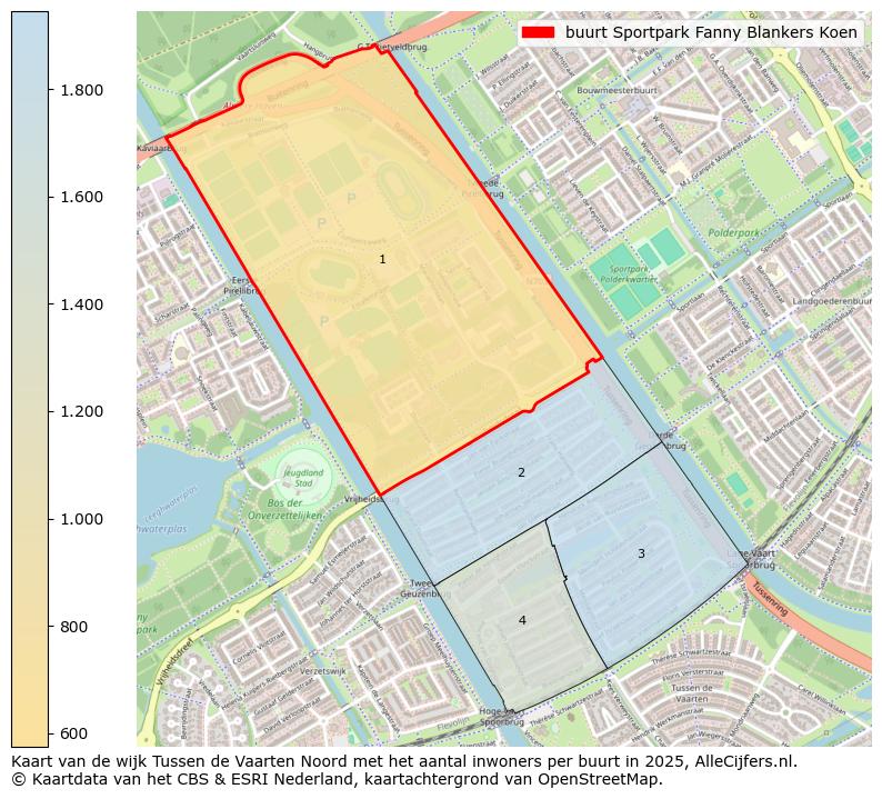 Afbeelding van de buurt Sportpark Fanny Blankers Koen op de kaart.