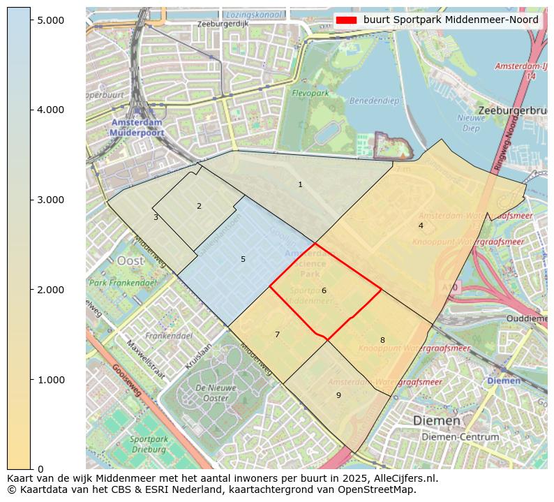 Afbeelding van de buurt Sportpark Middenmeer-Noord op de kaart.