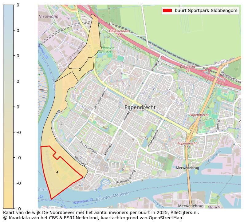 Afbeelding van de buurt Sportpark Slobbengors op de kaart.