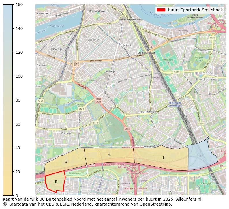 Afbeelding van de buurt Sportpark Smitshoek op de kaart.