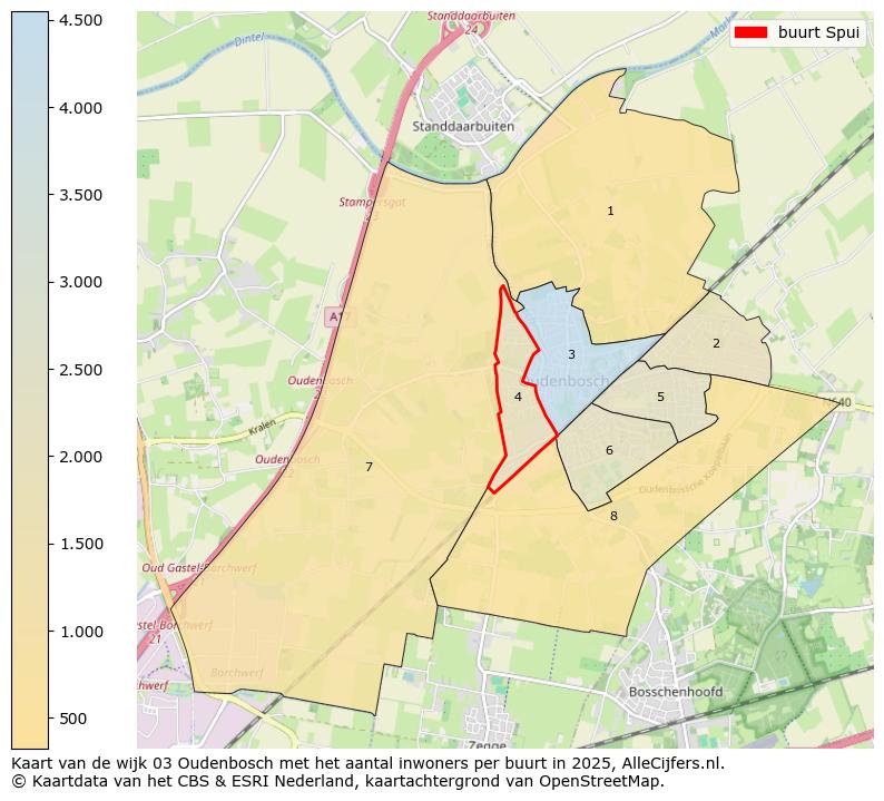 Afbeelding van de buurt Spui op de kaart.