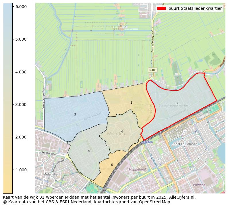 Afbeelding van de buurt Staatsliedenkwartier op de kaart.