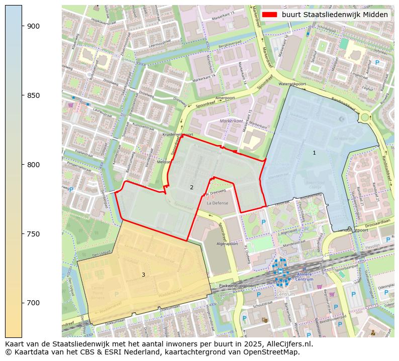 Afbeelding van de buurt Staatsliedenwijk Midden op de kaart.
