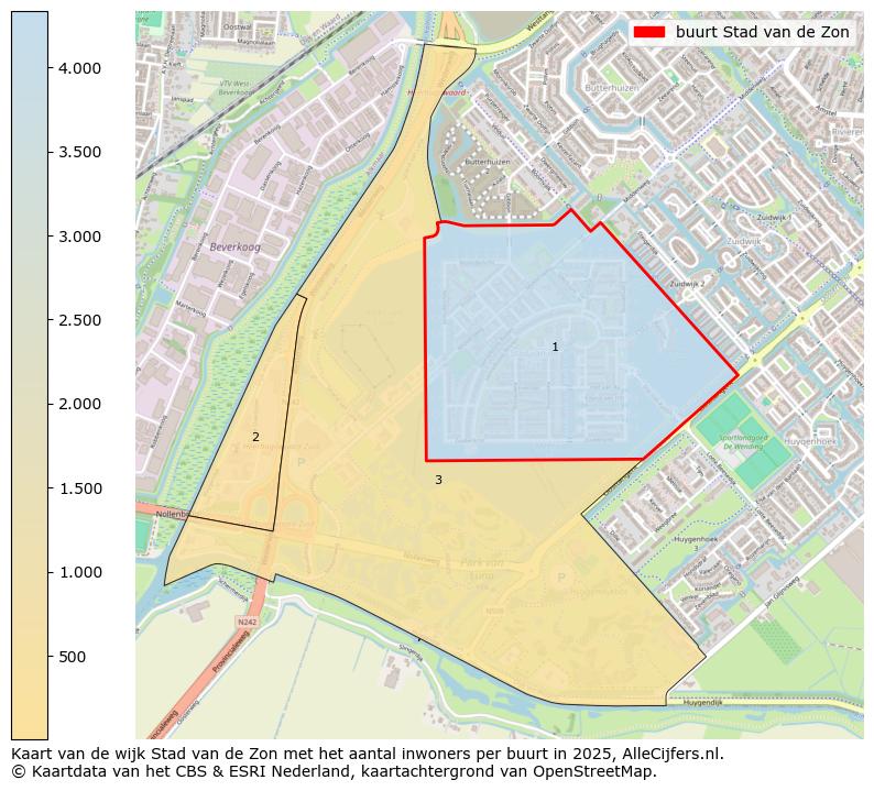 Afbeelding van de buurt Stad van de Zon op de kaart.