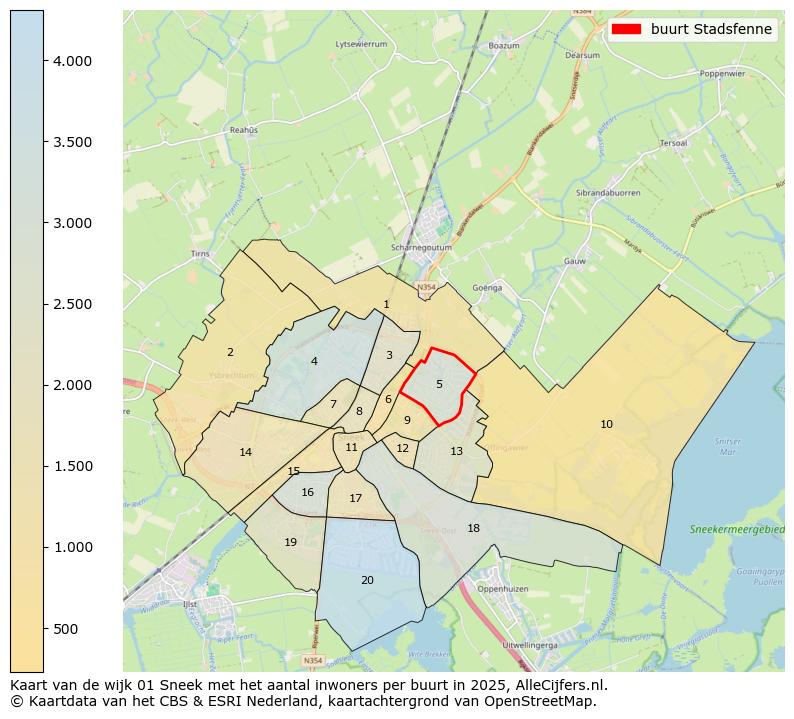 Afbeelding van de buurt Stadsfenne op de kaart.