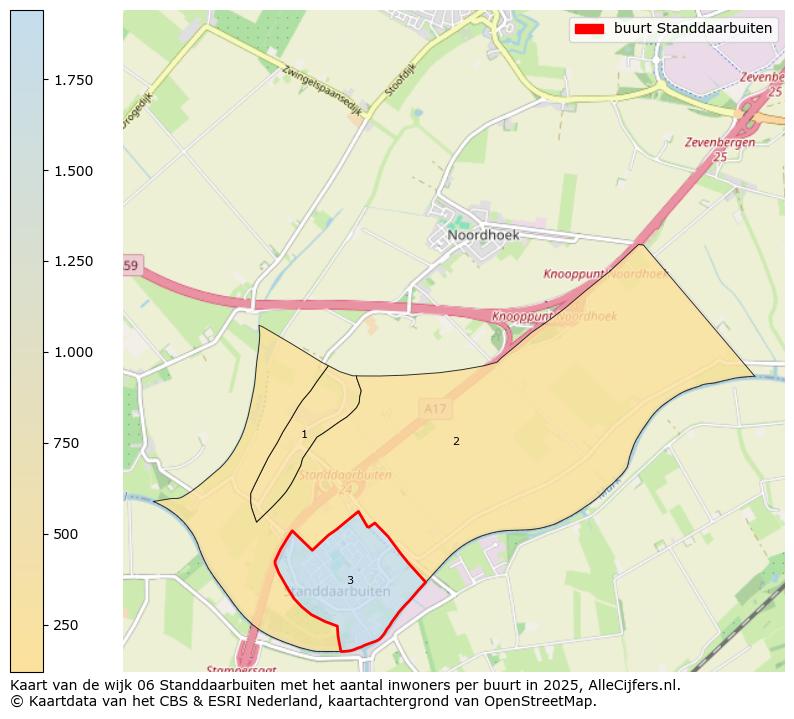 Afbeelding van de buurt Standdaarbuiten op de kaart.