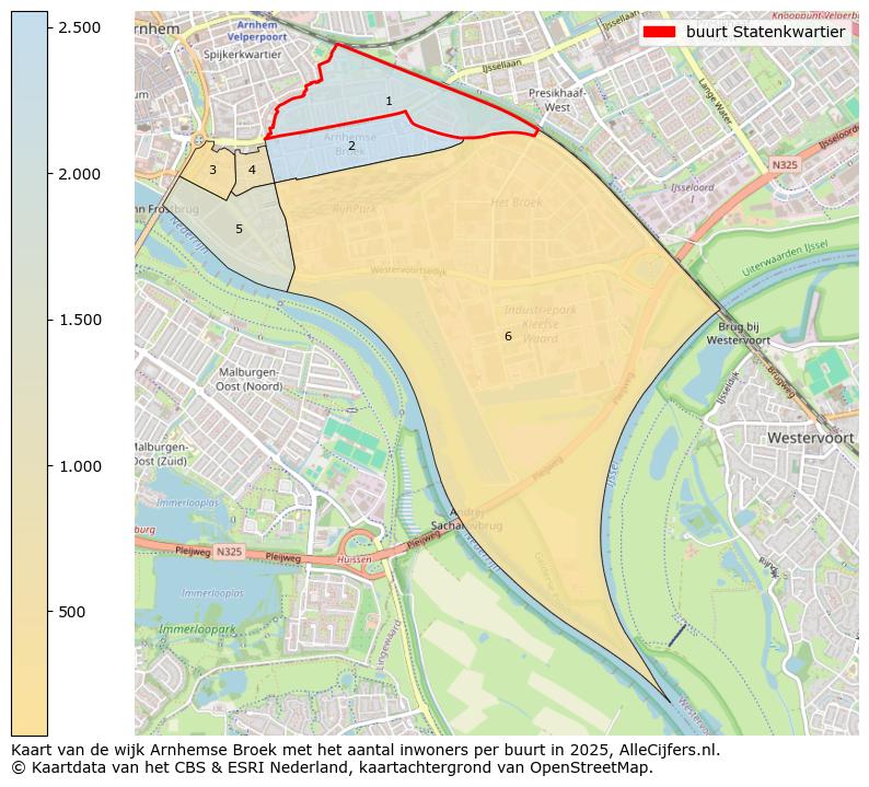 Afbeelding van de buurt Statenkwartier op de kaart.