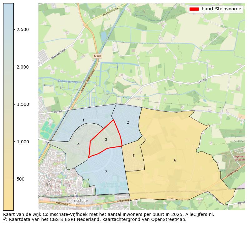 Afbeelding van de buurt Steinvoorde op de kaart.