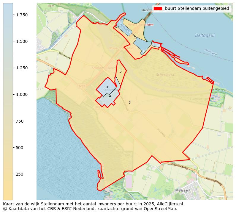 Afbeelding van de buurt Stellendam buitengebied op de kaart.