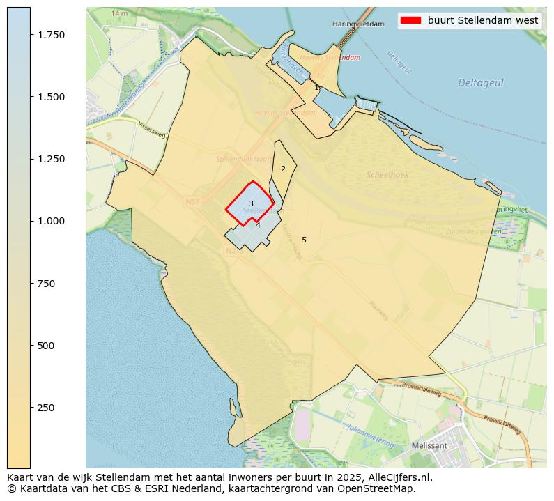 Afbeelding van de buurt Stellendam west op de kaart.