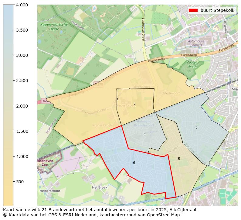 Afbeelding van de buurt Stepekolk op de kaart.
