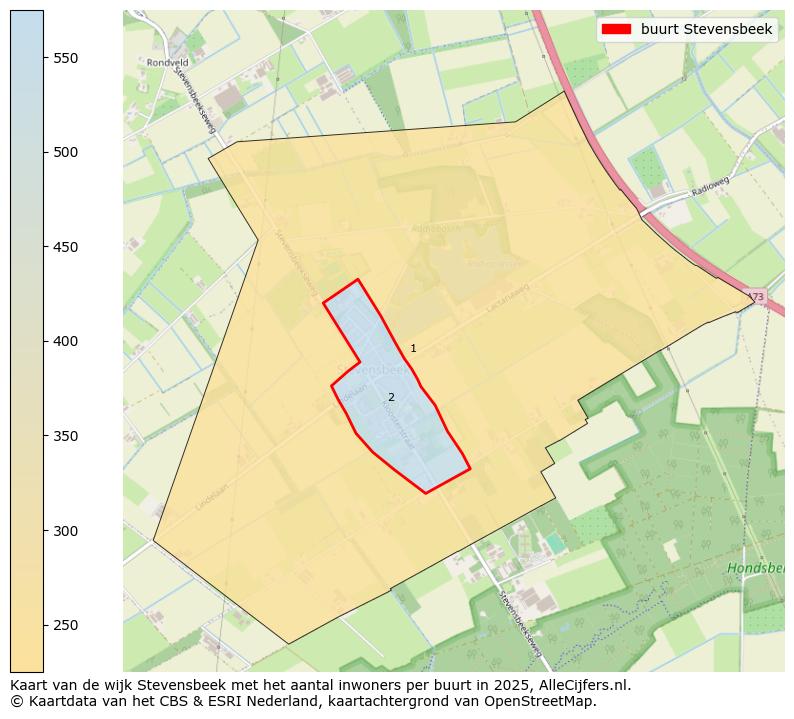 Afbeelding van de buurt Stevensbeek op de kaart.