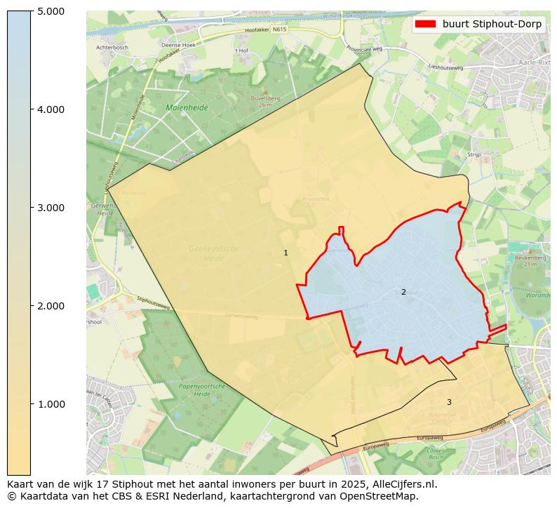 Afbeelding van de buurt Stiphout-Dorp op de kaart.