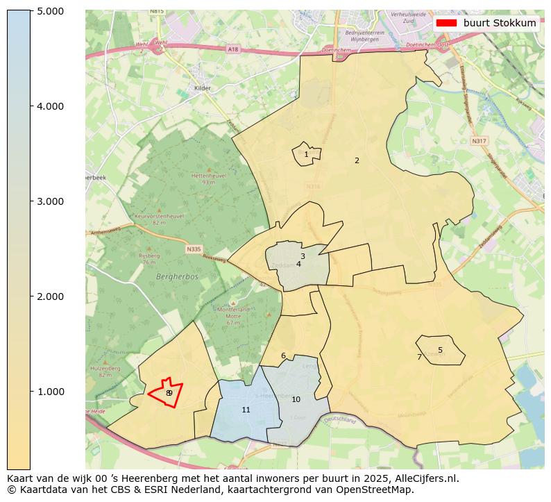 Afbeelding van de buurt Stokkum op de kaart.