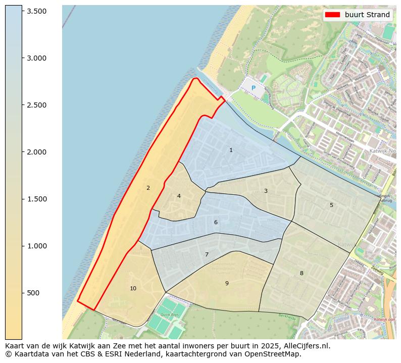 Afbeelding van de buurt Strand op de kaart.