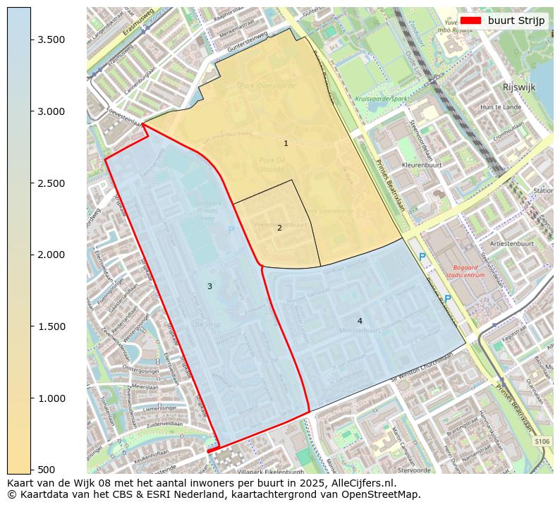 Afbeelding van de buurt Strijp op de kaart.