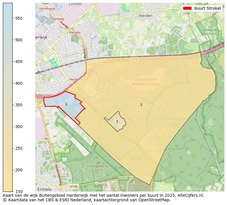 Afbeelding van de buurt Strokel op de kaart.