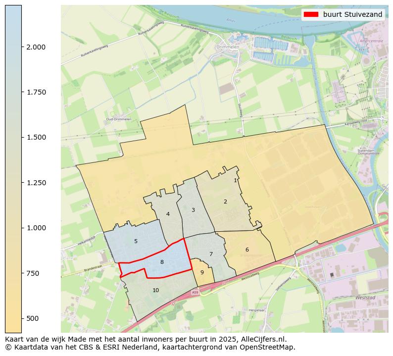 Afbeelding van de buurt Stuivezand op de kaart.