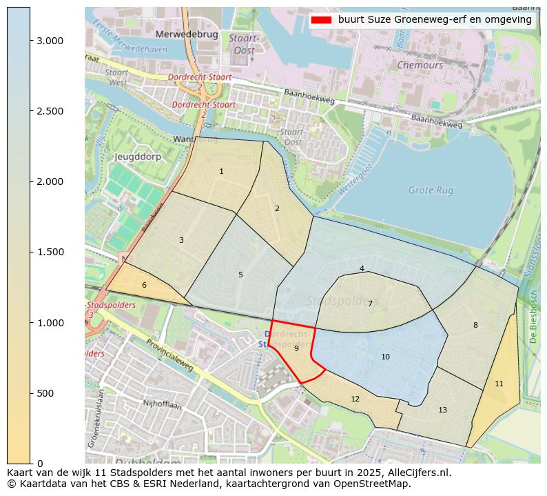 Afbeelding van de buurt Suze Groeneweg-erf en omgeving op de kaart.