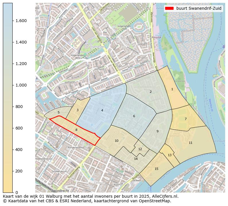 Afbeelding van de buurt Swanendrif-Zuid op de kaart.