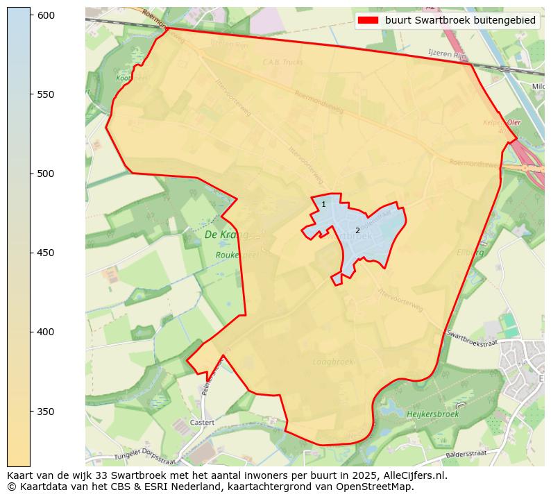 Afbeelding van de buurt Swartbroek buitengebied op de kaart.